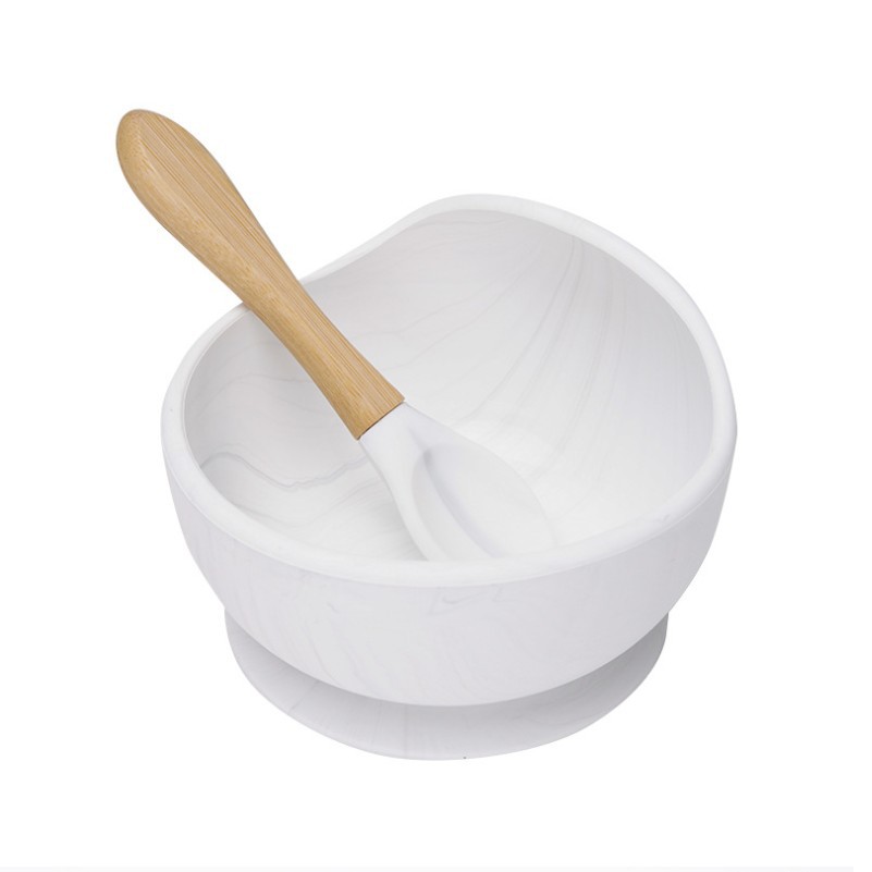 BPA Free Silicone Baby Feeding Suction Bowls(Image2)