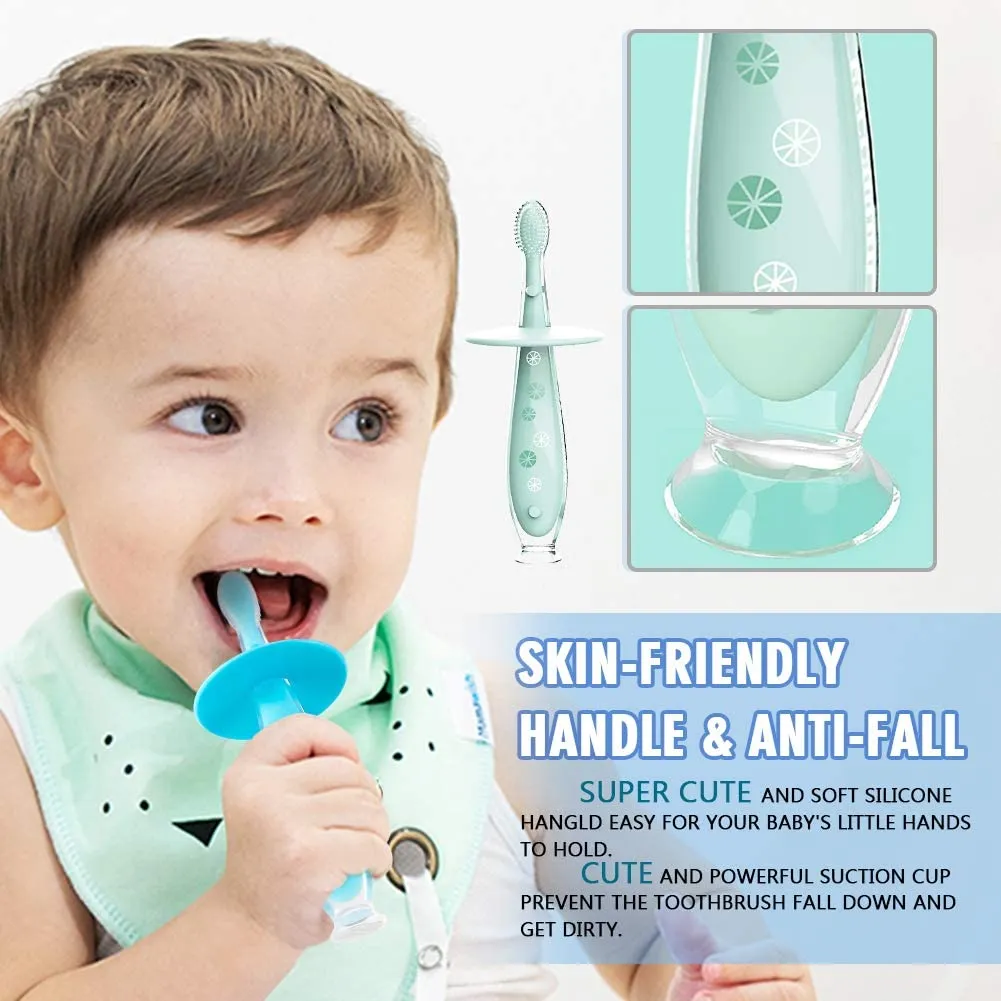 Soft Silicone Baby Teething Toothbrush