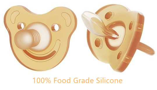 Silicone Baby Pacifier Simulation Breast Soft Nipple