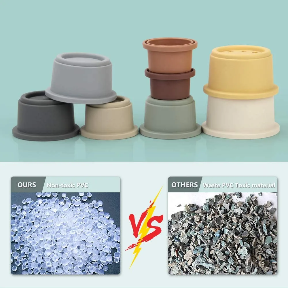 Food Grade Silicone Sport Stacking Cups(Image1) Food Grade Silicone Sport Stacking Cups(Image1)