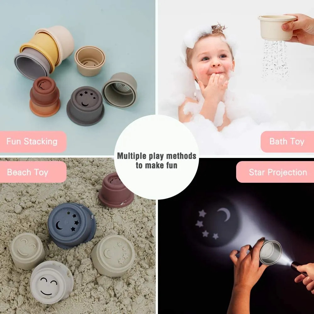 Food Grade Silicone Sport Stacking Cups(Image3) Food Grade Silicone Sport Stacking Cups(Image3)