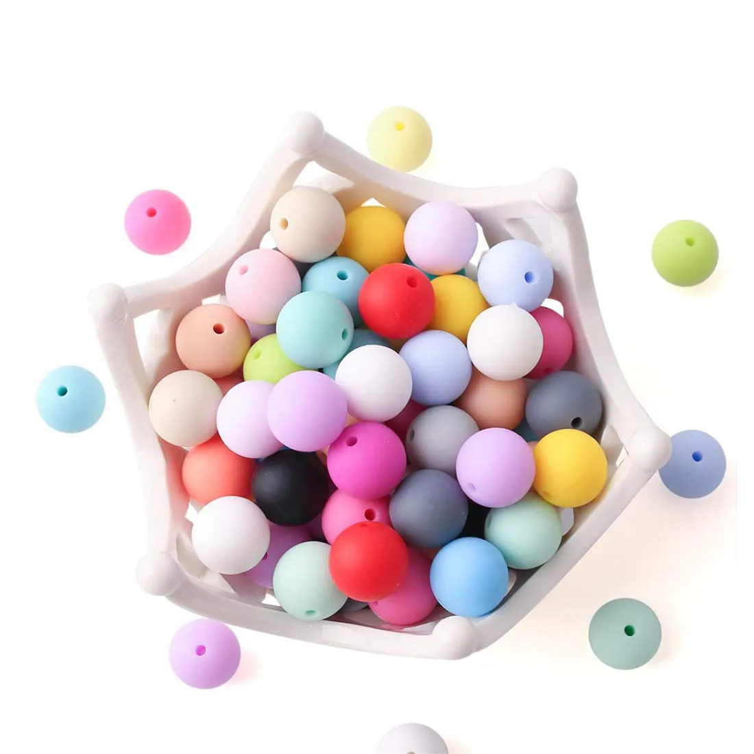 Customizable Baby Silicone Teething Beads: BPA-Free and Food-Grade Quality