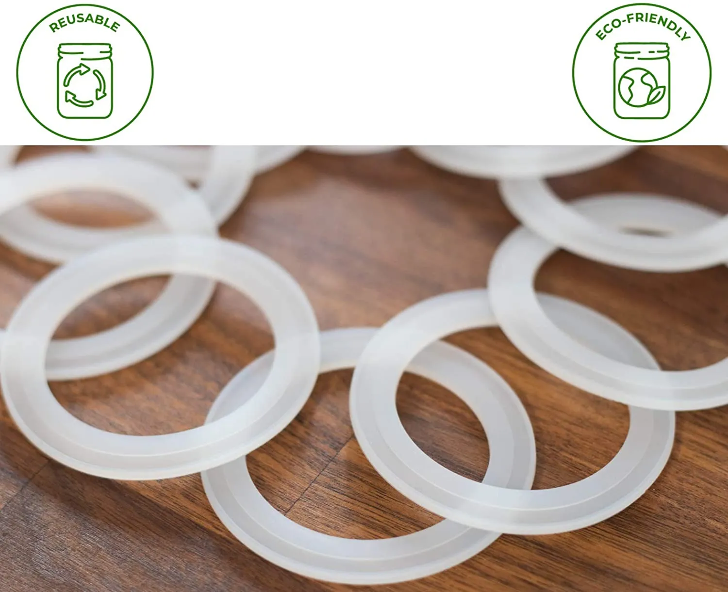 Customized Food Grade FDA Silicone Rubber Sealing Gasket for Lids Seal(Image1) Customized Food Grade FDA Silicone Rubber Sealing Gasket for Lids Seal(Image1)