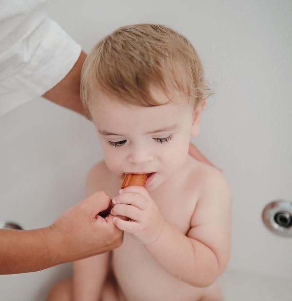 Food Grade Soft Silicone Finger Brush for Toddlers(Image1)