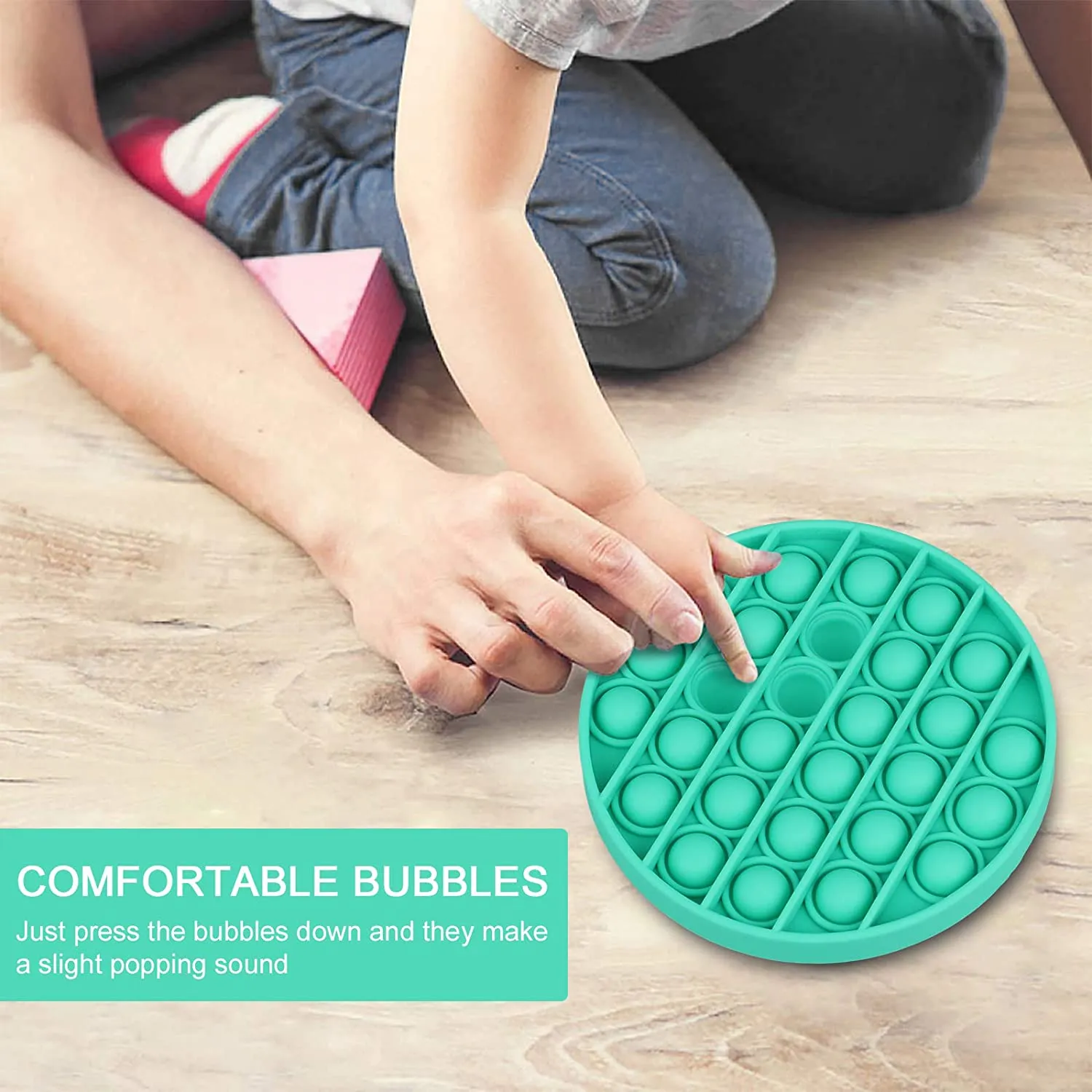 Push Pop Bubble Sensory Fidget Toy Soft Silicone Autism Special Needs/Anxiety Stress Relief Toy(Image1) Push Pop Bubble Sensory Fidget Toy Soft Silicone Autism Special Needs/Anxiety Stress Relief Toy(Image1)