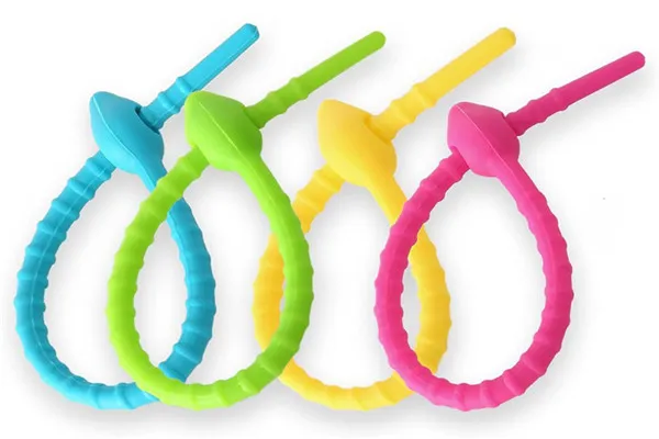 Custom Reusable Silicone Cable Ties - Effortless Organization for Your Cords and More(Image6) Custom Reusable Silicone Cable Ties - Effortless Organization for Your Cords and More(Image6)