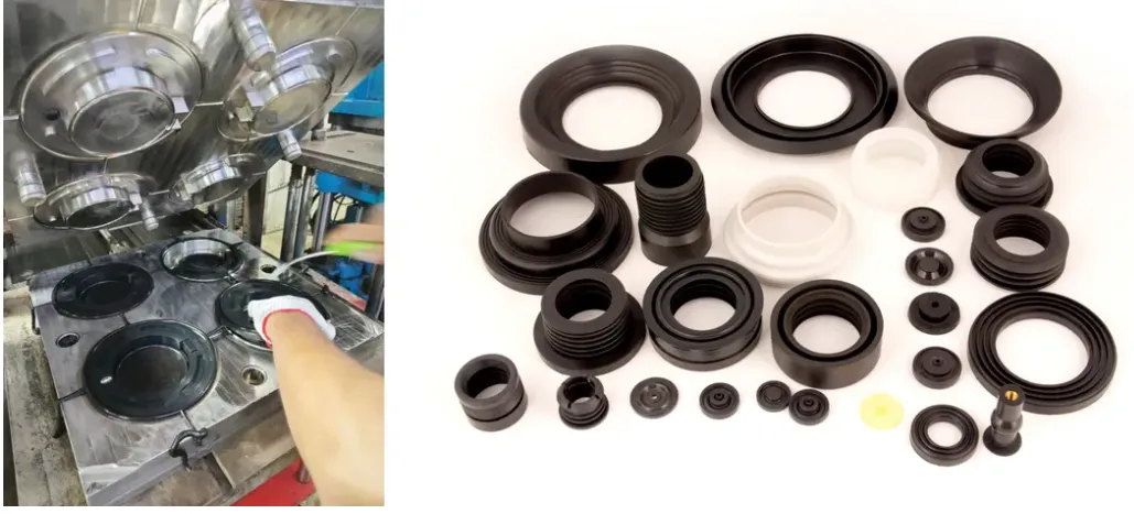 25 Cav Precision Rubber Injection Mold|Prototype| Silicone Rubber Compression Mo